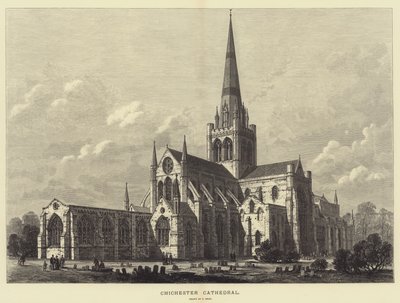 Kathedraal van Chichester door Samuel Read